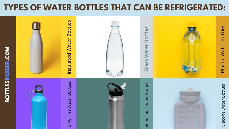 Types of Water Bottles That Can Be Refrigerated