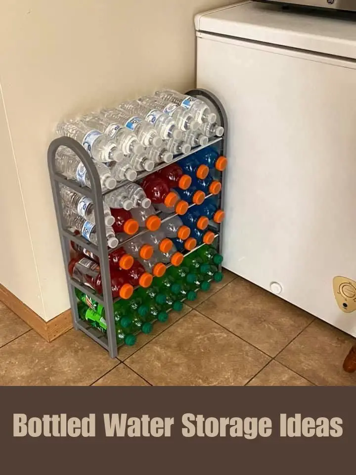 Bottled Water Storage Ideas