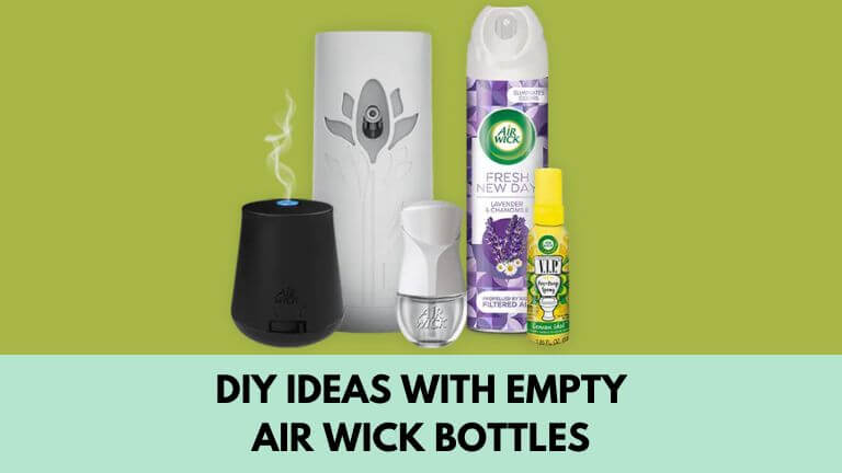What to Do with Empty Air Wick Bottles
