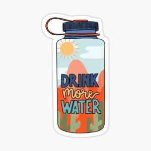 Are redbubble stickers good for water bottles