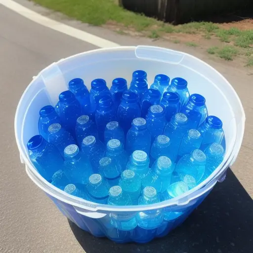Can you recycle crushed water bottles for money