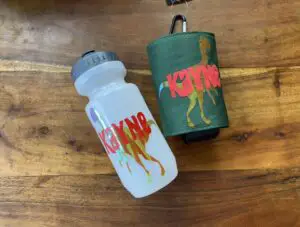 can you use Heat transfer vinyl (htv) on plastic water bottles