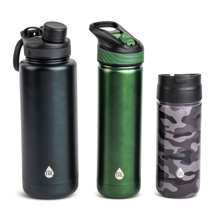 Hydro Flask vs. TAL Water Bottle When it comes to choosing a water bottle, two popular options on the market are the Hydro Flask and the TAL water bottle. Both brands offer durable and insulated bottles, but they have distinct features that set them apart. Let's take a closer look at each brand to help you decide which one is the best fit for your needs. Hydro Flask Overview Hydro Flask: is a well-known brand that is synonymous with high-quality water bottles. They are known for their durable stainless-steel construction and innovative insulation technology. Hydro Flask offers a wide range of bottle sizes, from 18 ounces to 64 ounces, to suit different hydration needs. The bottles come in various colors and designs, allowing for personalization. Hydro Flask bottles are also compatible with various accessories, such as straw lids and flex caps, to make drinking on the go even more convenient. Hydro Flask Insulation and Temperature Retention One of the standout features of Hydro Flask water bottles is their insulation capabilities. The double-wall vacuum insulation helps to keep beverages cold for up to 24 hours or hot for up to 12 hours. This insulation technology ensures that your drinks will stay at the desired temperature, no matter the external conditions. Hydro Flask bottles are also sweat-proof, meaning that they won't leave any condensation on the outside, keeping your hands dry. Here's a table comparing some key features of Hydro Flask and TAL water bottles: Specification Hydro Flask TAL Water Bottle Construction Stainless Steel Stainless Steel Sizes available 18 oz to 64 oz 17 oz to 64 oz Insulation Double-Wall Vacuum Double-Wall Vacuum Temperature Retention Up to 24 hours cold / Up to 12 hours hot Up to 24 hours cold / Up to 12 hours hot Compatibility Compatible with various accessories Not specified When choosing between the Hydro Flask and the TAL water bottle, consider your specific needs and preferences. If you value durability, insulation, and personalization options, the Hydro Flask might be the better choice. However, if you are looking for a straightforward stainless-steel water bottle without any extra features, the TAL water bottle could be a suitable option. In the end, both brands offer reliable and insulated water bottles that can help you stay hydrated on the go. It ultimately comes down to personal preference and the features that matter most to you. TAL Water Bottle In the world of reusable water bottles, TAL is a popular brand that offers a range of options to keep you hydrated on the go. Their water bottles are known for their durability and design, making them a favorite among outdoor enthusiasts and everyday users alike. TAL Water Bottle Overview TAL Water Bottles: are made from high-quality materials such as stainless steel and BPA-free plastic, ensuring that your water stays fresh and free from any harmful chemicals. They come in various sizes, from 20 ounces to 64 ounces, allowing you to choose the capacity that best suits your needs. One standout feature of TAL water bottles is their insulation technology. These bottles are designed to keep your beverages cold for up to 24 hours and hot for up to 12 hours, making them ideal for long hikes, gym sessions, or even just a day at the office. TAL Water Bottle Durability and Design When it comes to durability, TAL water bottles are built to withstand the rigors of everyday use and outdoor adventures. The stainless steel construction of their bottles provides excellent resistance against dents and scratches, ensuring that your bottle will last for years to come. TAL water bottles also feature a leak-proof design, preventing any spills or leaks that could ruin your belongings. The tight seal ensures that your bottle can be tossed in a backpack or purse without the worry of it leaking all over your belongings. In terms of design, TAL water bottles offer a sleek and modern aesthetic. With a wide range of colors and finishes to choose from, you can find a TAL water bottle that reflects your personal style. The bottles are also ergonomically designed, featuring a comfortable grip and easy-to-use lids and caps. Here's a table to help you make a decision: Specification TAL Water Bottle Material Stainless Steel and BPA-free plastic Sizes Available 20 oz, 32 oz, 40 oz, 64 oz Insulation Technology Up to 24 hours cold and 12 hours hot Durability Dent-resistant and scratch-resistant construction, leak-proof design Design Sleek, modern, and ergonomic design If you're in the market for a durable and stylish water bottle, TAL is definitely a brand worth considering. Their high-quality construction, impressive insulation, and sleek design make them a top choice for anyone looking to stay hydrated on the go. Whether you're hiking, working out, or simply going about your daily routine, a TAL water bottle will keep your drink cool and refreshing all day long. Hydro Flask vs TAL Water Bottle: Size and Capacity Comparison When it comes to choosing a water bottle, both Hydro Flask and TAL are popular brands known for their durable and insulated designs. One important factor to consider is the size and capacity of the bottle, as it determines how much water you can carry and how portable the bottle is. Let's take a closer look at the size and capacity options offered by both brands. Hydro Flask Size and Capacity Options Hydro Flask offers a wide range of sizes and capacities to suit different needs. Here are some of the options available: 12 oz (355 ml): Perfect for kids or those who prefer a smaller bottle. 18 oz (532 ml): A compact size that fits easily in most backpacks and bags. 24 oz (710 ml): A versatile option for everyday use, ideal for staying hydrated on the go. 32 oz (946 ml): Great for longer outings or keeping hydrated during workouts. 40 oz (1,183 ml): The largest size offered by Hydro Flask, perfect for all-day adventures or sharing with others. TAL Water Bottle Size and Capacity Options TAL Water Bottle also offers a variety of sizes and capacities to meet different needs. Here are some of the options available: 18 oz (532 ml): A compact size that is easy to carry around. 24 oz (710 ml): A versatile option for everyday use and outdoor activities. 32 oz (946 ml): A larger size suitable for longer outings or staying hydrated during workouts. 40 oz (1,183 ml): The largest size offered by TAL, perfect for all-day adventures or sharing with others. 64 oz (1,892 ml): A jumbo size bottle, ideal for camping trips or sharing among a group. Size and Capacity Hydro Flask TAL Water Bottle 12 oz (355 ml) Yes No 18 oz (532 ml) Yes Yes 24 oz (710 ml) Yes Yes 32 oz (946 ml) Yes Yes 40 oz (1,183 ml) Yes Yes 64 oz (1,892 ml) No Yes It's evident that both Hydro Flask and TAL Water Bottle offer a wide range of sizes and capacities to cater to different preferences. Whether you need a compact bottle for daily use or a larger one for outdoor adventures, both brands have options to suit your needs. So, consider your hydration requirements and choose the size and capacity that works best for you. Hydro Flask vs TAL Water Bottle: Lid and Cap Comparison When it comes to choosing a water bottle, the lid and cap features are crucial aspects to consider. In this section, we will compare the lid and cap features of Hydro Flask and TAL Water Bottle to help you make an informed decision. Hydro Flask Lid and Cap Features The Hydro Flask: is well-known for its high-quality and durable lids and caps. The brand offers a variety of lid options, including the Flex Cap, Straw Lid, and Sports Cap. The Flex Cap is a popular choice because it is leak-proof and easy to carry with its convenient handle. The Straw Lid is perfect for those who prefer sipping their beverages, and it is equipped with a straw for easy access. The Sports Cap is ideal for athletes as it allows for quick hydration during physical activities. Hydro Flask lids and caps are designed to be easy to clean and resistant to odors, ensuring that your water tastes fresh every time. TAL Water Bottle Lid and Cap Features The TAL Water Bottle: also offers a range of lid and cap options to suit different preferences. The brand provides a standard screw-on lid that is secure and leak-proof, ensuring that your drink stays in the bottle. Additionally, TAL Water Bottle offers a flip-top lid with a straw for easy sipping on the go. The brand's lids and caps are designed to be BPA-free and easy to clean, guaranteeing a safe drinking experience. Here's a table summarizing the lid and cap features of Hydro Flask and TAL Water Bottle: Lid/Cap Features Hydro Flask TAL Water Bottle Flex Cap ✓ - Straw Lid ✓ Flip-top lid with straw Sports Cap ✓ - Screw-on Lid - ✓ BPA-Free ✓ ✓ Easy to Clean ✓ ✓ Both Hydro Flask and TAL Water Bottle provide excellent lid and cap options, catering to varying needs and preferences. Whether you prefer a convenient handle, a straw for sipping, or a secure screw-on lid, both brands have you covered. It's essential to consider the lid and cap features when choosing a water bottle as they can greatly enhance your drinking experience. Take into account your personal preferences and requirements to select the best option for you. Hydro Flask vs TAL Water Bottle: Price Comparison When it comes to well-insulated water bottles, two popular brands that often come to mind are Hydro Flask and TAL. Both brands offer durable and high-quality water bottles that can keep your beverages hot or cold for extended periods. However, there are differences in terms of pricing. Let's take a closer look at the price comparison between Hydro Flask and TAL water bottles. Hydro Flask Pricing Hydro Flask: Hydro Flask is known for its premium quality and performance, but that quality often comes at a higher price point. The average price range for a Hydro Flask water bottle is around $30 to $50, depending on the size and specific model. While these water bottles may be more expensive, many users find that the insulation performance and build quality of Hydro Flask bottles are worth the investment. TAL Water Bottle Pricing TAL Water Bottle: On the other hand, TAL water bottles offer a more budget-friendly option for those who are looking for a reliable insulated water bottle without breaking the bank. The average price range for a TAL water bottle is typically between $15 to $25, making it a more affordable alternative to Hydro Flask. Despite the lower price, TAL water bottles still offer decent insulation and durability, making them a great choice for everyday use. Here's a table summarizing the price comparison between Hydro Flask and TAL water bottles: Brand Average Price Range Hydro Flask $30 to $50 TAL Water Bottle $15 to $25 Whether you decide to go for the premium performance of Hydro Flask or the more budget-friendly option of TAL water bottles, both brands offer quality insulation and durability to keep your beverages at the desired temperature. Ultimately, the choice between Hydro Flask and TAL depends on your budget and specific needs Hydro Flask vs TAL Water Bottle: Color and Design Options When it comes to choosing the right water bottle, color and design options play a significant role in making a decision. Both Hydro Flask and TAL offer a wide range of choices to suit individual preferences. Let's take a closer look at the color and design options of each brand. Hydro Flask Color and Design Options Hydro Flask: Known for its vibrant and eye-catching designs, Hydro Flask offers a plethora of color options for its water bottles. Whether you prefer bold, bright colors or more subtle tones, there is a Hydro Flask bottle to match your style. Some popular color options include Pacific Blue, Frost, Sunflower, and Watermelon. Hydro Flask also offers limited edition designs and collaborations, allowing you to make a unique statement with your water bottle. TAL Water Bottle Color and Design Options TAL Water Bottle: TAL also provides a variety of color options for its water bottles. While TAL may not have as extensive of a range as Hydro Flask, it still offers an array of choices to suit different tastes. TAL water bottles come in classic colors like black, white, and stainless steel, as well as vibrant options like teal, pink, and green. TAL's sleek and minimalist design makes it an attractive choice for those who prefer a more understated look. Here's a table summarizing the color and design options of Hydro Flask and TAL: Brand Hydro Flask TAL Water Bottle Color Options Vast range of vibrant and bold colors Classic and vibrant color choices Design Options Eye-catching designs, limited edition options Sleek and minimalist design With these color and design options, both Hydro Flask and TAL offer something for everyone. Whether you want to make a bold statement or prefer a more subtle style, you can find a water bottle that matches your preferences. It's important to remember that while color and design are essential, other factors such as durability, insulation, and ease of use should also be considered in your decision-making process. Take the time to evaluate the features and functionality of each brand to ensure you choose a water bottle that meets all your needs. Hydro Flask vs TAL Water Bottle: Insulation Performance Comparison When it comes to keeping your beverages hot or cold for extended periods, the insulation performance of your water bottle is crucial. Hydro Flask and TAL are two well-known brands that offer insulated water bottles popular among outdoor enthusiasts and everyday users. Let's compare the insulation performance of Hydro Flask and TAL Water Bottle to help you make an informed decision. Hydro Flask Insulation Performance Hydro Flask: Known for its exceptional insulation capabilities, Hydro Flask uses double-wall vacuum insulation technology to keep your drinks at the desired temperature. The bottles are constructed with high-quality stainless steel, providing durability and temperature retention. Hydro Flask claims to keep hot beverages hot for up to 12 hours and cold beverages cold for up to 24 hours. The insulation performance of Hydro Flask bottles is often praised by users, making it a popular choice among those looking for reliable insulation. TAL Water Bottle Insulation Performance TAL Water Bottle: TAL also offers insulated water bottles designed to maintain the temperature of your beverages. Their bottles feature double-wall insulation made from stainless steel, providing adequate insulation for hot and cold drinks. TAL claims that their bottles can keep beverages hot for up to 8 hours and cold for up to 24 hours. While not quite matching the insulation performance of Hydro Flask, TAL water bottles still offer respectable temperature retention. Here's a table to summarize the insulation performance comparison: Insulation Performance Hydro Flask TAL Water Bottle Hot Beverage Up to 12 hours Up to 8 hours Cold Beverage Up to 24 hours Up to 24 hours Both Hydro Flask and TAL Water Bottle provide excellent insulation performance, although Hydro Flask offers slightly longer heat retention for hot beverages. However, it's important to note that actual performance may vary based on external factors such as ambient temperature and the initial temperature of your drink. Whether you choose Hydro Flask or TAL Water Bottle, rest assured that you will have a reliable insulated water bottle to keep your drinks at the desired temperature for hours. Consider your specific needs and preferences when making a decision, keeping in mind the insulation performance as well as other factors such as design, size, and additional features. Conclusion When it comes to choosing a reliable and durable water bottle, both Hydro Flask and TAL Water Bottle offer excellent options. Both brands provide high-quality products with unique features that cater to different needs. The decision ultimately depends on individual preferences and priorities. Here is a comparison between Hydro Flask and TAL Water Bottle to help you make an informed choice: Comparison between Hydro Flask and TAL Water Bottle Hydro Flask: Hydro Flask is known for its premium insulated water bottles that keep beverages cold for up to 24 hours or hot for up to 12 hours. These bottles are constructed with 18/8 stainless steel and feature a double-wall vacuum insulation, making them highly efficient in maintaining the temperature of your drinks. Hydro Flask offers a wide range of sizes, colors, and lid options to suit your personal style and hydration needs. They also have a durable construction and a leak-proof design, ensuring that you can carry them anywhere without worrying about spills or leaks. TAL Water Bottle: TAL Water Bottle is a popular brand that offers a variety of water bottles with different designs and features. One of their notable features is the inclusion of a straw lid, making it convenient for sipping on the go. TAL Water Bottles are also made of stainless steel, providing durability and resistance to corrosion. These bottles offer good insulation properties, keeping your cold drinks chilled for up to 24 hours and hot drinks warm for up to 12 hours. TAL Water Bottles come in various sizes and colors, allowing you to find the perfect fit for your lifestyle. Here are some key points to consider when choosing a water bottle: Insulation: If you prioritize keeping your beverages cold or hot for extended periods, both Hydro Flask and TAL Water Bottle provide excellent insulation capabilities. Design and Customization: Hydro Flask offers a wider range of customization options, including different sizes, colors, and lid choices. TAL Water Bottle stands out with its straw lid design, which may be preferred by those who enjoy sipping without unscrewing a cap. Durability: Both brands boast durable stainless steel construction, ensuring long-lasting use and resistance to damage. Price: Hydro Flask generally has a higher price point compared to TAL Water Bottle, so budget-conscious individuals may lean towards the latter. Ultimately, the best water bottle will depend on your individual needs and preferences. Consider the factors mentioned above, and choose the one that aligns with your hydration habits and enhances your overall experience. Whichever brand you decide to go with, both Hydro Flask and TAL Water Bottle provide reliable options that will keep you hydrated on the go.