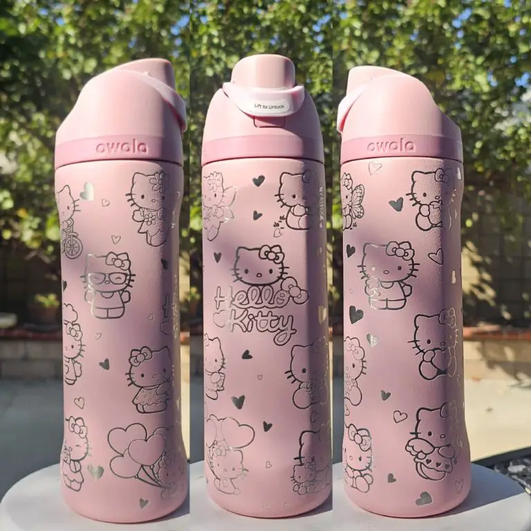 Rose Quartz Owala Water Bottle